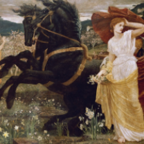 Detail: "The Fate of Persephone" by Walter Crane